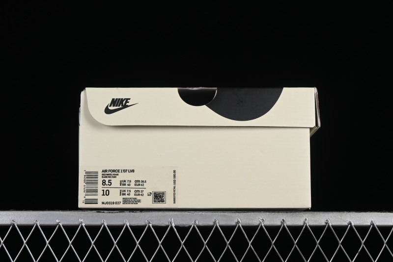 Nike Air Force 1 '07 Low Classic Khaki Mini Swoosh Starry Sky Low-Top Casual Sneakers - MJ0319-027