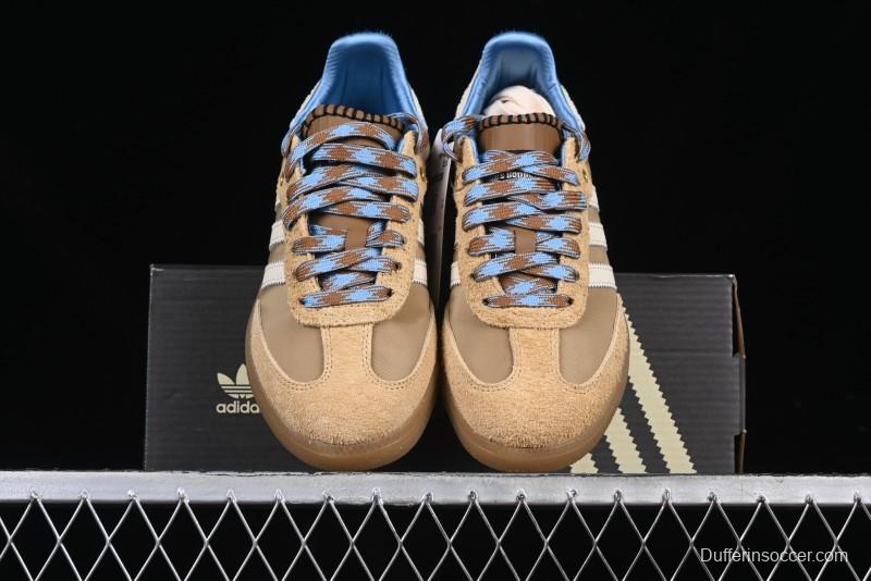 Adidas Wb Nylon x Ad Samba Casual Skate Shoes - IH3261