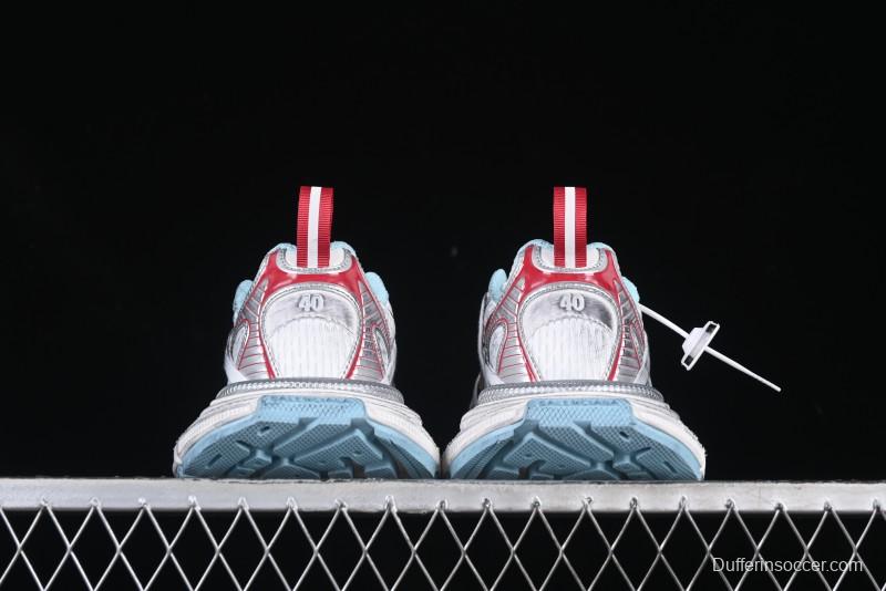 Balenciaga Phantom Sneaker 3XL Running Shoes with Transparent Heel Strap - W3XCH1614