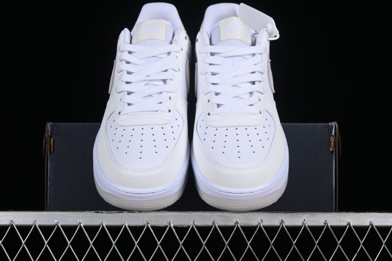 Nike Air Force 1 '07 Low Casual Sneakers with Full-Length Air Cushion - FN5832-100