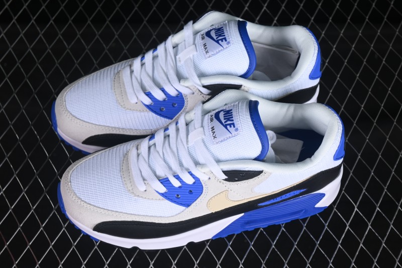 Nike Air Max 90 Retro Running Shoes with Air Cushion - HF3449-100