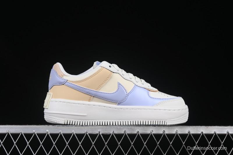 Nike Air Force 1 Shadow Lightweight Elevated Low-Top Sneakers - DZ1847-114