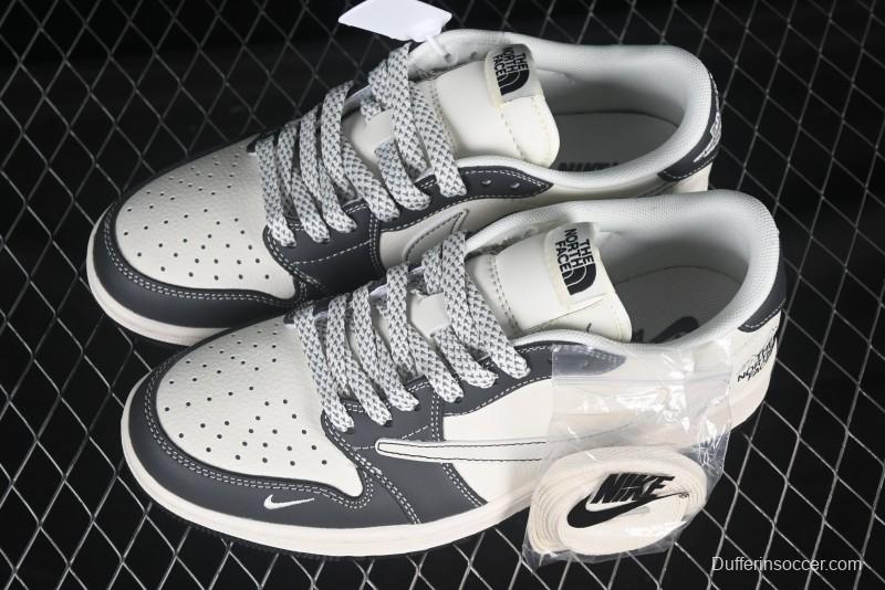 Nike Travis Scott x Fragment Design x Air Jordan 1 Low OG SP AJ1 Low Top Casual Sneakers - XS6089-509