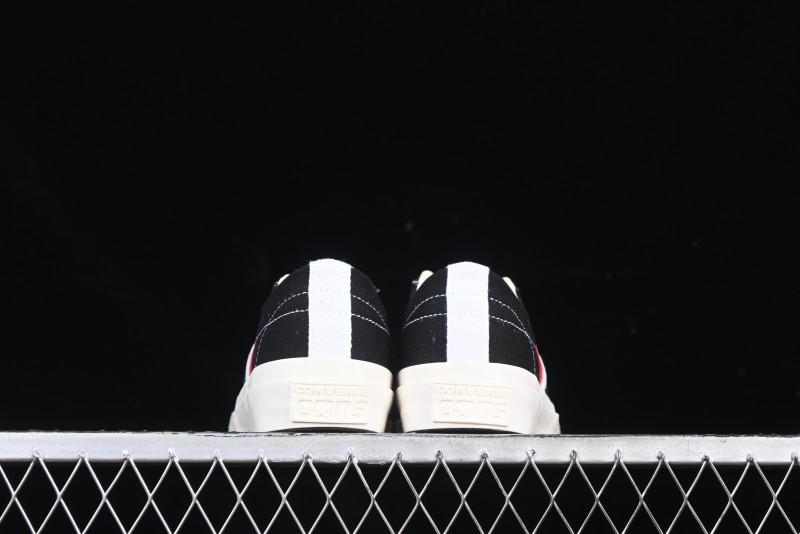 Converse x Play Comme Des Garcons One Star Academy Pro Low Top Casual Sneakers - A09870C