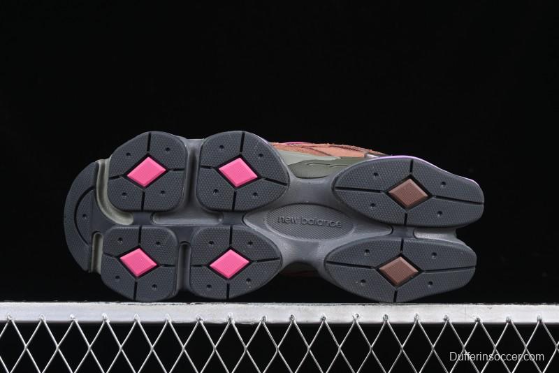 New Balance 9060 Retro Casual Running Shoes with ABZORB Cushioning Technology - U9060BUR