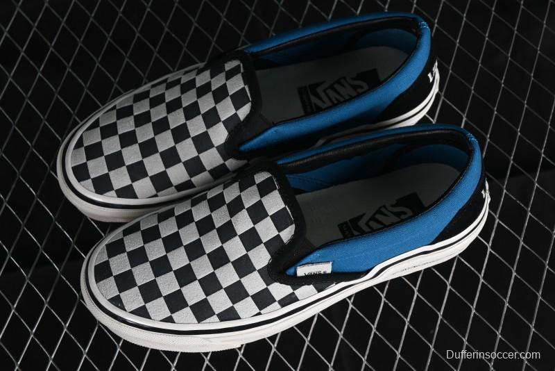 Vans Slip-On x Liberaiders Origami Checkerboard Low-Top Casual Sneakers - VN000V0SAPK