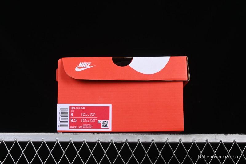 Nike Runtekk V2K Retro Low-Top Running Shoes with Cushlon Midsole and Anti-Slip Design - HJ4497-400