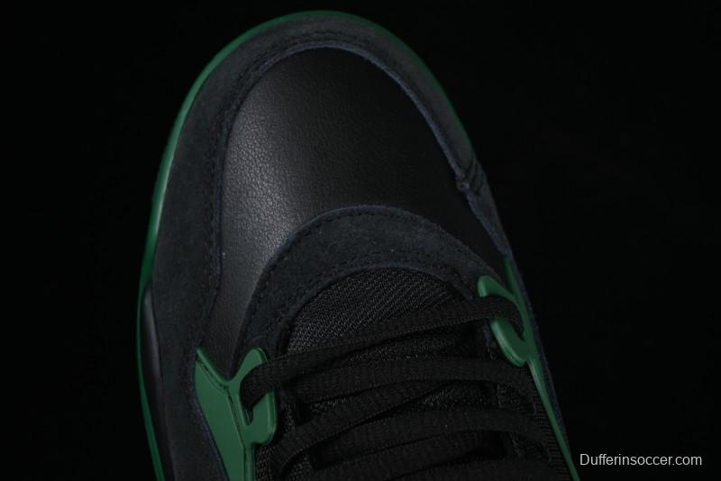 Nike Air Jordan 4 Remastered Sneakers with Textile Mesh Leather and Suede Upper - FQ7939-003