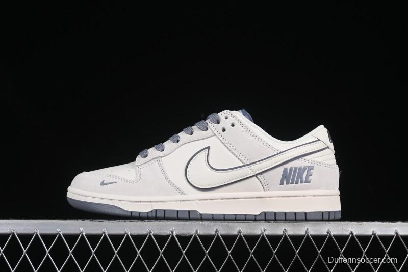 Nike SB Dunk Low Anniversary Premium Customized Logo Low-Top Casual Skate Shoes - BB7518-022