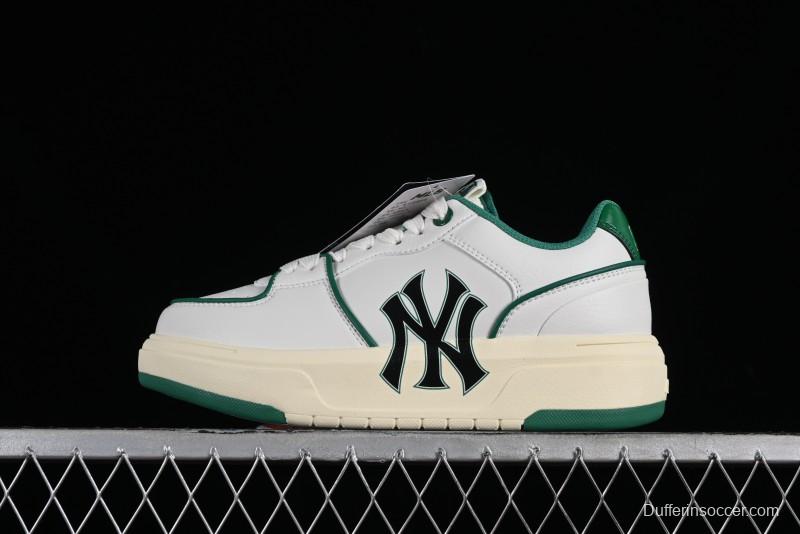 MLB Chunky Liner Basic New York Yankees Thick Sole Casual Sneakers with 6cm Height Increase - 3ASXCA12N50GNS