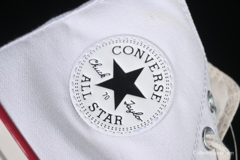 Converse Chuck 1970s High Top Casual Canvas Sneakers with Classic Graffiti Limited Edition Three-Star Logo - 162056C