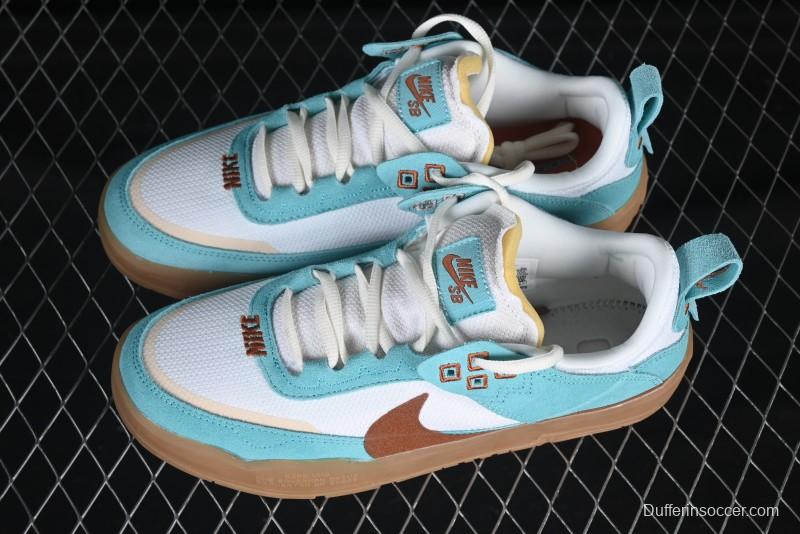 Nike SB Day One Low Top Casual Skate Shoes with Air Zoom Cushion - FN4210-301