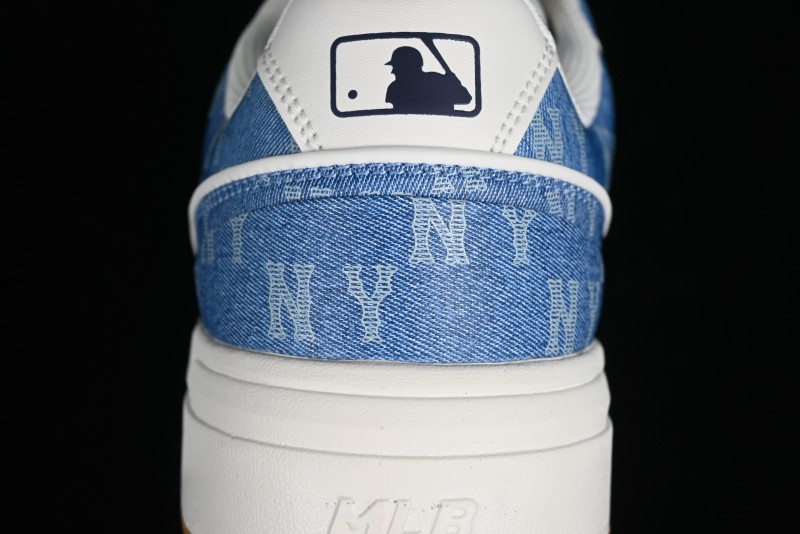 MLB Chunky Liner Basic Height Increasing Platform Sneakers with 6cm Inner Lift - 3ASXCLD4N50BLS