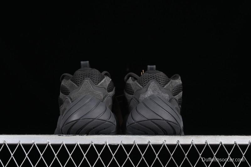 Adidas Yeezy 500 Black Casual Running Shoes - F36640