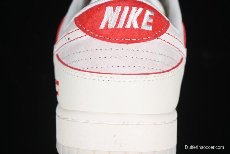 Nike SB Dunk Low Supreme Collaboration Anniversary Custom Low-Top Casual Sneakers - DM6868-033