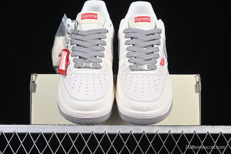 Nike Air Force 1 '07 Low Supreme Casual Sneakers with Full-Length Air Cushion - BB7518-020