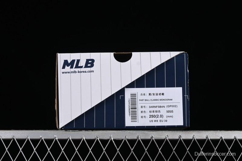 New York Yankees MLB Fast Ball Classic Monogram Retro Casual Running Shoes - 3ARNFSB4N50SIS