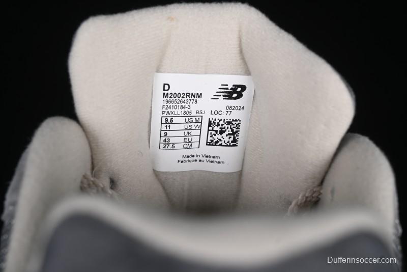 New Balance 2002 Series Retro Casual Running Shoes with Upgraded N-ERGY Cushion - M2002RNM