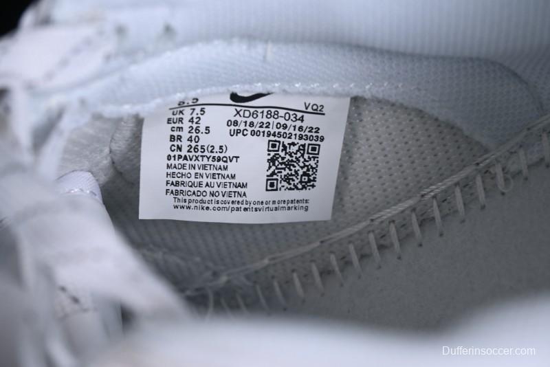 Supreme x Nike Dunk Low SB Casual Skate Shoes with Zoom Air Cushion - XD6188-034