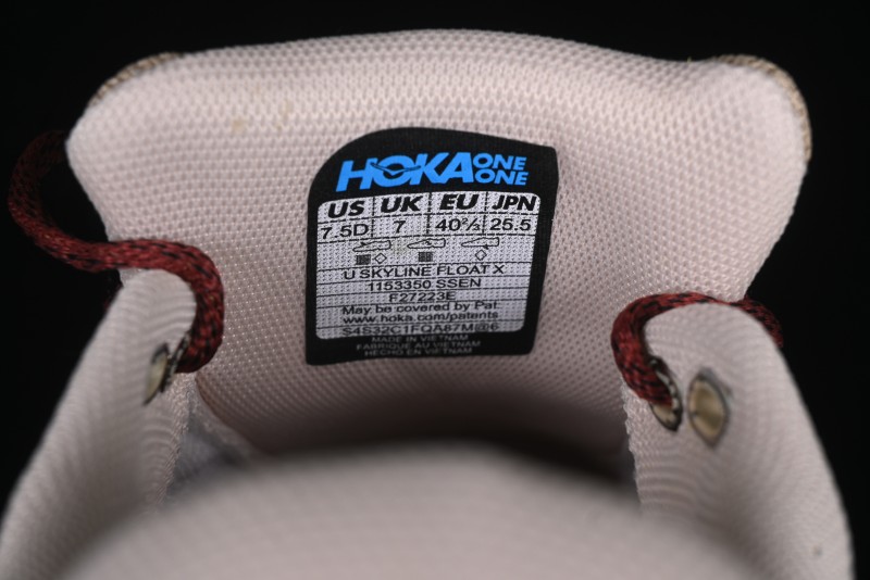 HOKA ONE ONE Skyline-Float X Dynamic Series Comfortable Cushioned Anti-Slip Low-Top Running Shoes - 1153350 SSEN