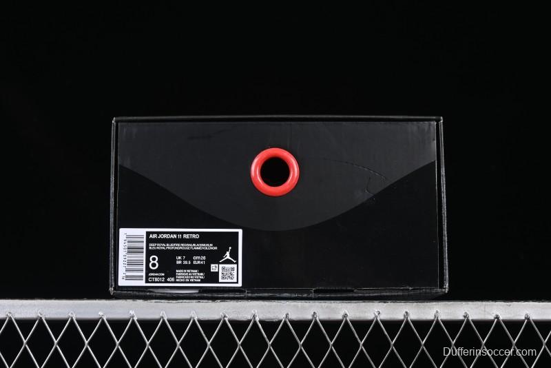 Nike Air Jordan 11 Retro High Navy Blue Basketball Shoes - CT8012-406