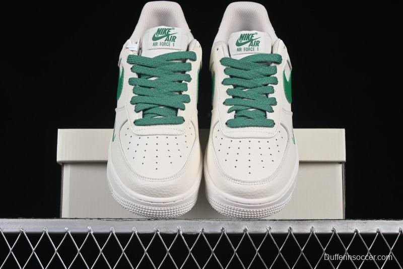 Nike Air Force 1 '07 Low Ted x Portland Collaboration Reflective Green Sneakers - DD8959-707