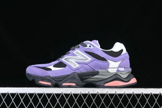 New Balance 9060 Retro Casual Running Shoes with ABZORB Cushioning - U9060VRB