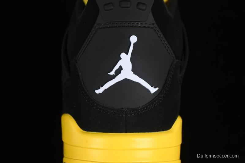 Nike Air Jordan 4 Retro Basketball Shoes Thunder - DH6927-017