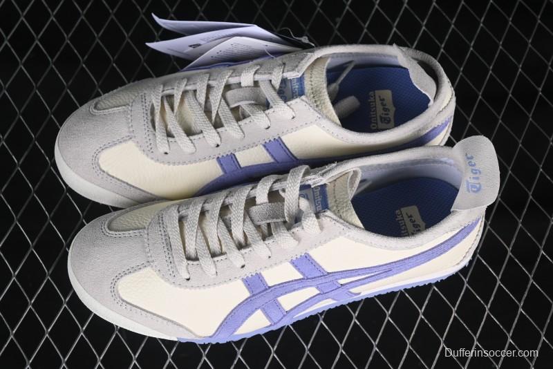 Onitsuka Tiger Mexico 66 Low-Top Leather Sneakers for Casual Running - 1183B391-102