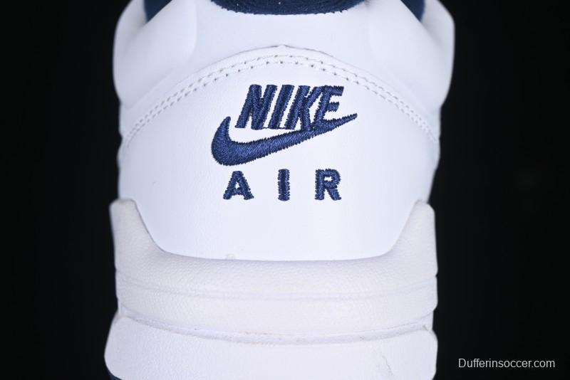 Nike Air Jordan Stadium 90 AJ Casual Sneakers with Midfoot Mesh Panels and Shark Tooth Design - HJ4406-100