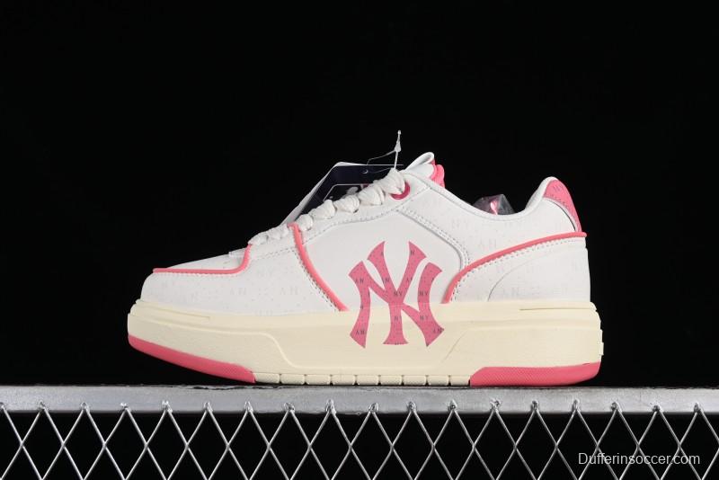 MLB Chunky Liner Basic New York Yankees Thick Sole Casual Sneakers with 6cm Height Increase - 3ASXCBO3N50COS