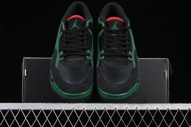 Nike Air Jordan 4 Remastered Sneakers with Textile Mesh Leather and Suede Upper - FQ7939-003