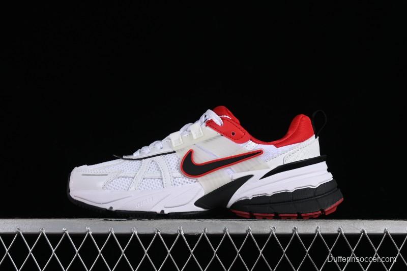 Nike Runtekk V2K Retro Low-Top Running Shoes with Cushlon Midsole and Distressed Effect - HF0120-100