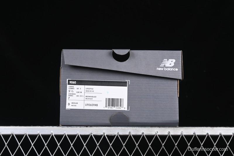New Balance NB9060 Series Retro Casual Running Shoes with ABZORB Cushioning - U9060FMB