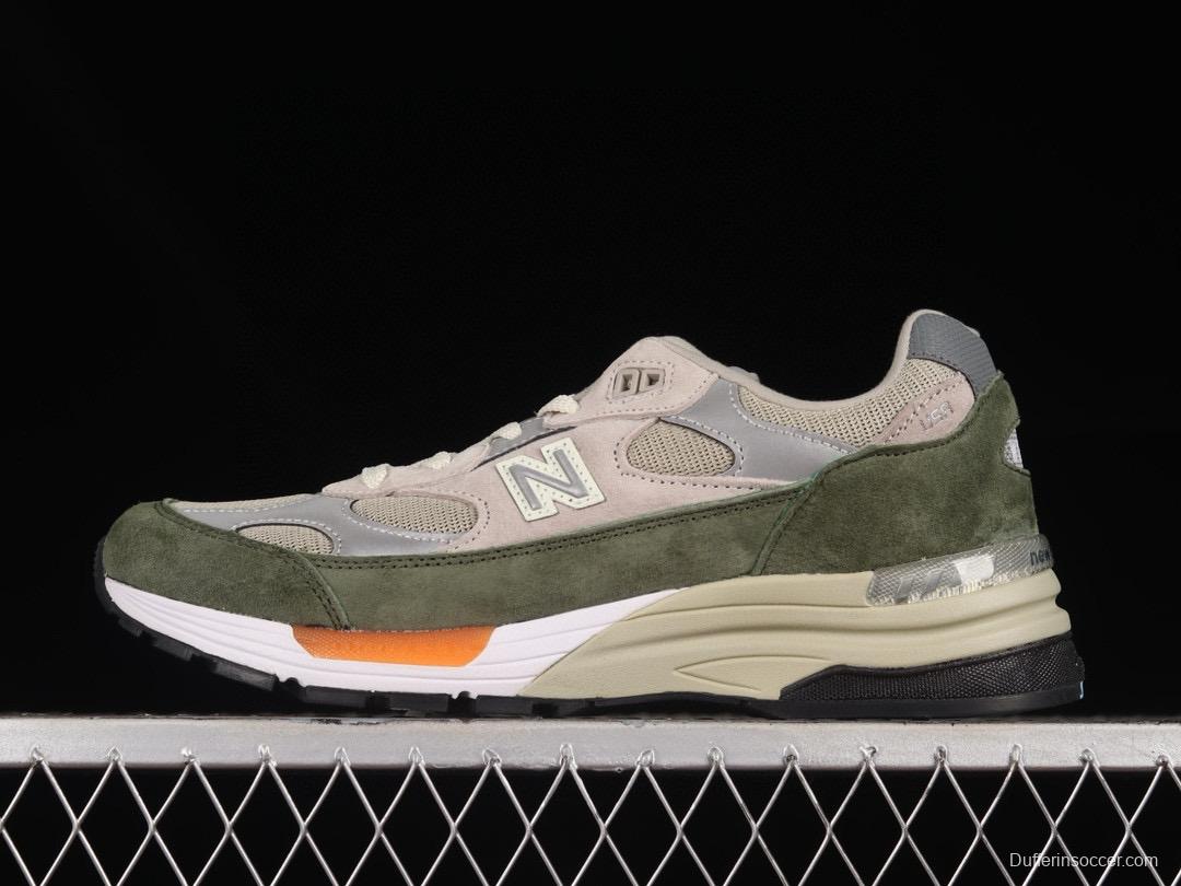 New Balance Made In USA 992 Series Classic Retro Running Shoes with Superior Comfort and Durability - M992WT