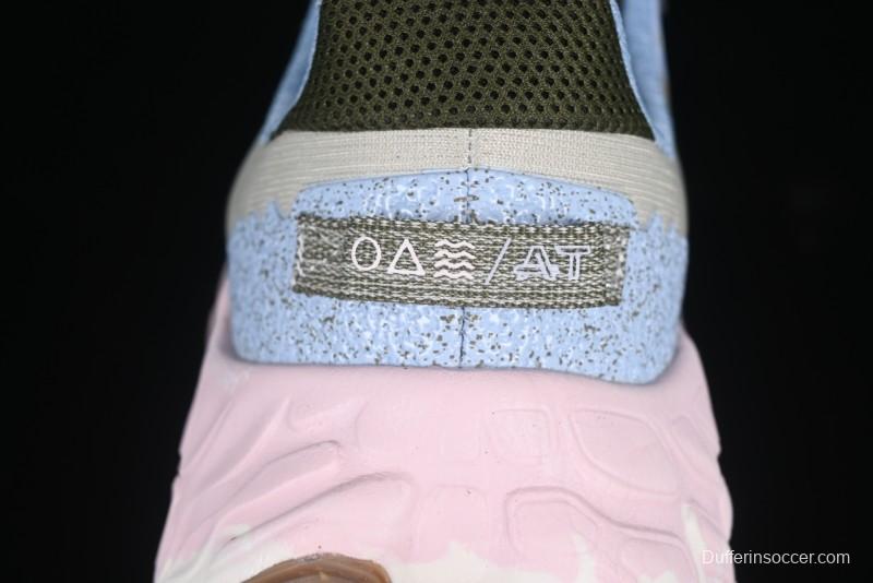 New Balance Fresh Foam X More V3TDS Low-Top Running Shoes with Durable Slip-Resistant Outsole - WTMORUG3