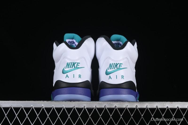 Nike Air Jordan 5 OG "Grape" Retro Basketball Shoes - HQ7978-100