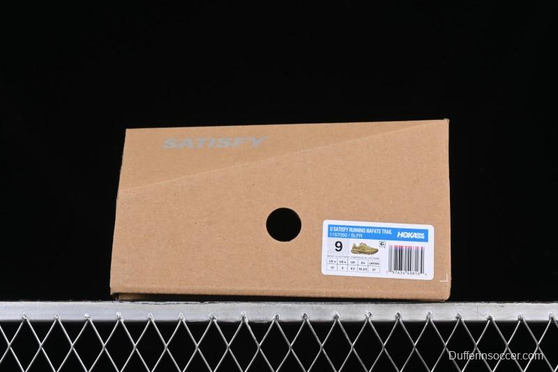 HOKA ONE ONE Satisfy Running Mafate Trail Low Top Cushioned Outdoor Hiking Shoes - 1157050 SLFR