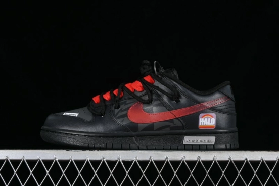 Nike Dunk Low Panda Prank Universe Exploration - Boundless Abyss Cool Black SB Strap Low Top Casual Skate Shoes - DV0831-002