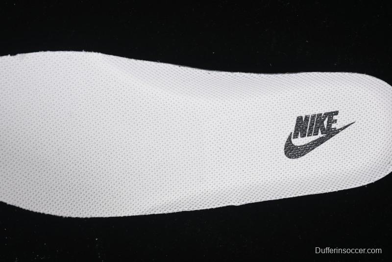 Nike Air Force 1 '07 Low Stussy Collaboration Black Grey Outsole Low-Top Casual Sneakers - SJ6698-017