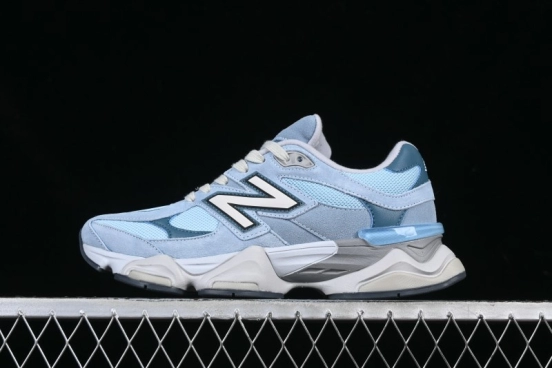New Balance 9060 Retro Casual Running Shoes with ABZORB Cushioning Technology - U9060EED