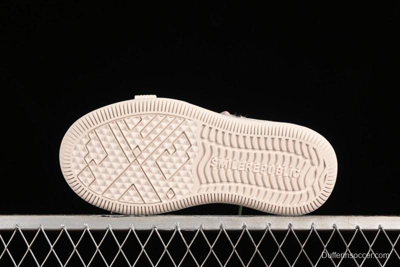 SMILEREPUBLIC SMILE Collection Canvas Sneakers with Thick Sole and Open Toe Design - G.D4