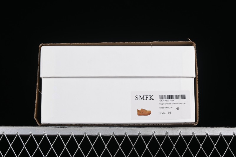 SMFK Comfortable Chunky Sole White Sneakers - T.D4