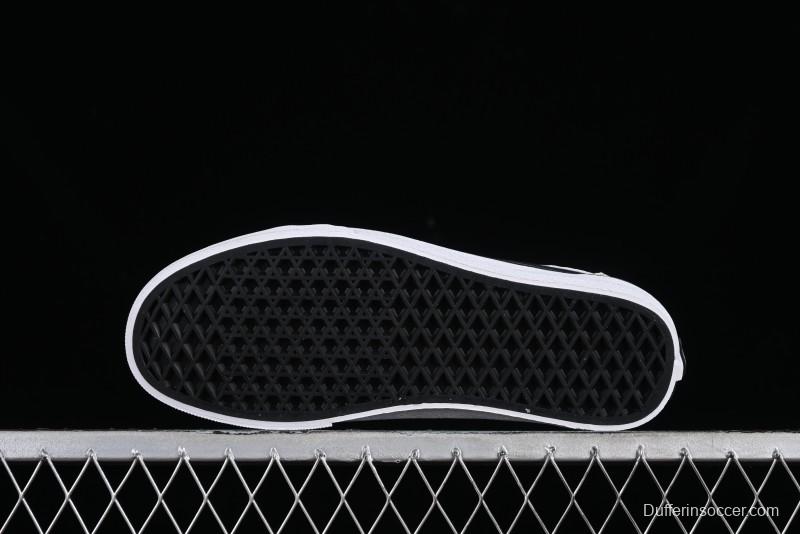 Vans Buzz Old Skool Peace Dove Classic Canvas Patchwork Low-Top Skate Shoes - VN000CR5BPB