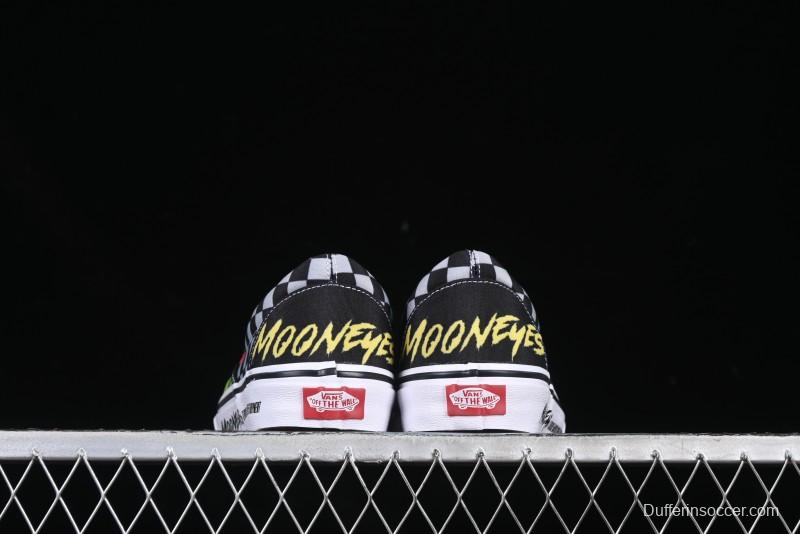 Mooneyes x Vans Slip-On Low-Top Casual Skate Shoes - VN000CP6BHG
