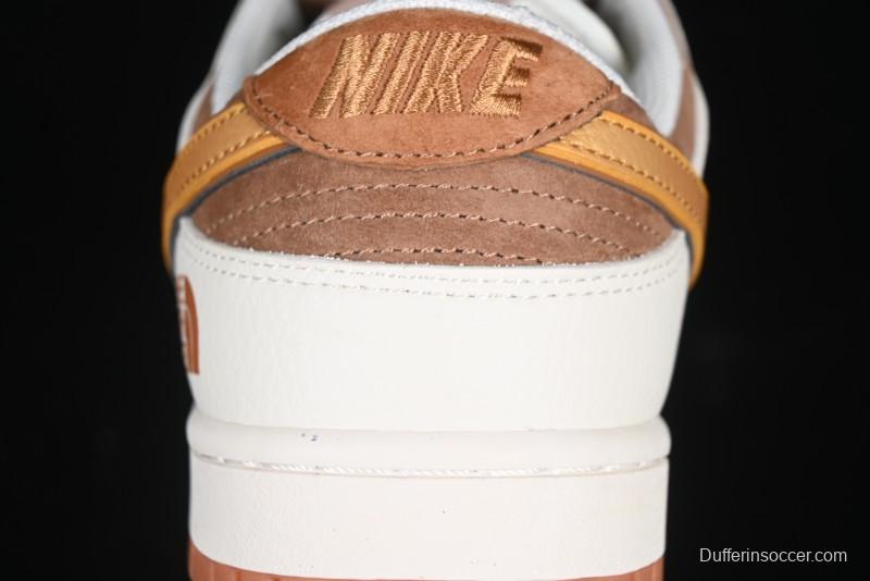Nike SB Dunk Low The North Face Collaboration Anniversary High-End Customized Low-Top Casual Sneakers - DM6868-020
