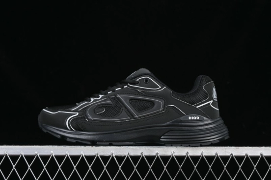Dior B30 Sneakers with Reflective CD30 Logo - CD30