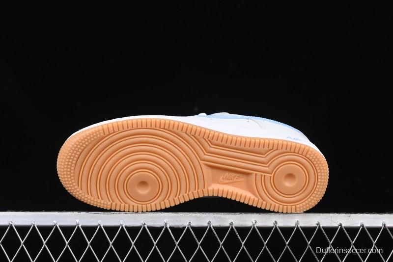 Nike Air Force 1 '07 Low Light Blue Casual Sneakers - 315122-102