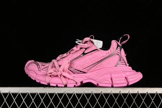 Balenciaga Phantom Sneaker Ten-Gen Trend Running Shoes with Transparent Heel Strap - W3XDC5000