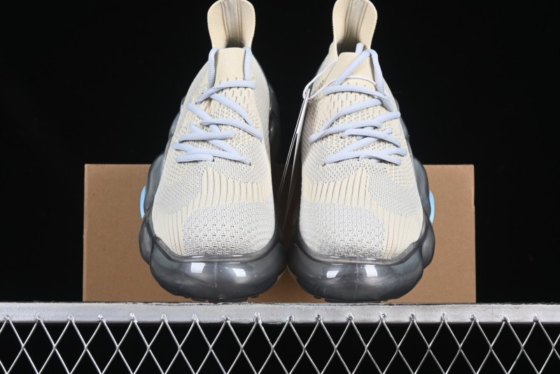 Grounds Big Bubble High Platform Sneakers Transparent Blue - AJE5